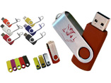 Promotion colorful Twist USB memory stick Web Butto