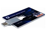 Credit Card USB Flash Memory Web Button