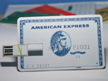 Custom logo American express Plastic Webkey