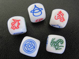 16mm round corner casino dice