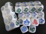 Customized gambling dice game