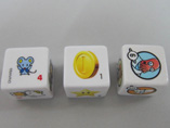 Custom cartoon graphics toy dice