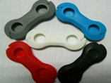 Promotional silicone earplug cord winder