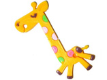 Smart giraffe shaped cable winder