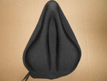 Gel padded bike seat cover