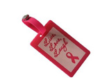 Customized logo soft pvc luggage tag