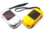 Car Shape Solar Power LED Flashlight