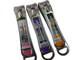 Nail Clippers with Epoxy Sticker Logo