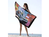 Custom Fiber Reactive Beach Towel