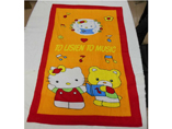 Cartoon velour reactive beach towel