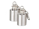 Promotional Keyring Round Mini Hip Flask