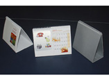 Promotional A shape Desktop Plastic Calendar