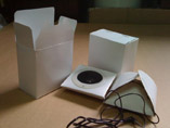 Paper cardboard box speaker for promotion