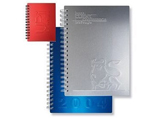Business spiral aluminum notebook