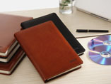 Business agenda leather notebook