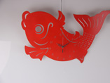 Advertising Fish Style Wall Clock