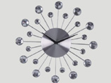 Decorative Crystal Wall Clock