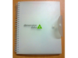 Transparent pp notebook