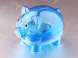 Customized Plastic Piggy Bank