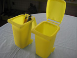 Green Bin Style Pen Holder