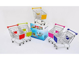 Customized shopping cart pen holders