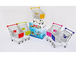 Customized shopping cart pen holders