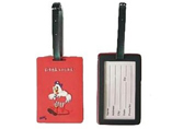 Eco-friendly soft PVC luggage tag