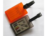 Handy Luggage tag with Sewing Kit