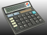 Large Screen Display Desktop Calculator