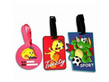 Promotional Soft PVC Rubber Luggage Tag