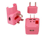 Travel adapter for various countries