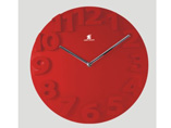 Promotional Wall Clock in Relief