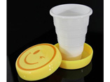 Advertising Smile Face Folding Cups