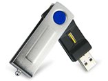 Twist Biometric Fingerprint USB memory