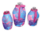 Neoprene Bottle Holder with zipper