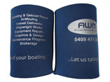 Advertising stubby can holders