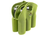 Beverage 6 bottle bag holder with handle