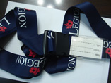 Promotional Luggage Straps with Card