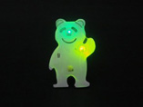 Cartoon Flashing Light Badges