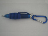 Carabiner keyring ballpoint pen