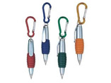 Mini ballpen with carabiner key chain