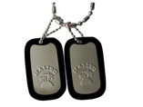 Etched Stainless Steel Dog Tag
