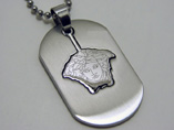 Printable anodized dog tag