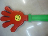 Mini party hand clapper with logo