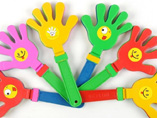 Plastic printed hand clapper