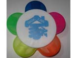 Printing flower highlighter pen