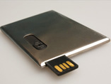 Metal Card Shaped USB stick