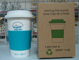 Advertising Mug with Rubber Holder