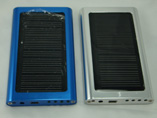 Silver Portable Universal Solar Charger