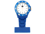 Blue Round Nurse Fob Watch